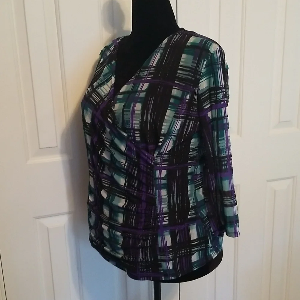 Dana Buchman dressy fall shirt - Picture 2 of 6
